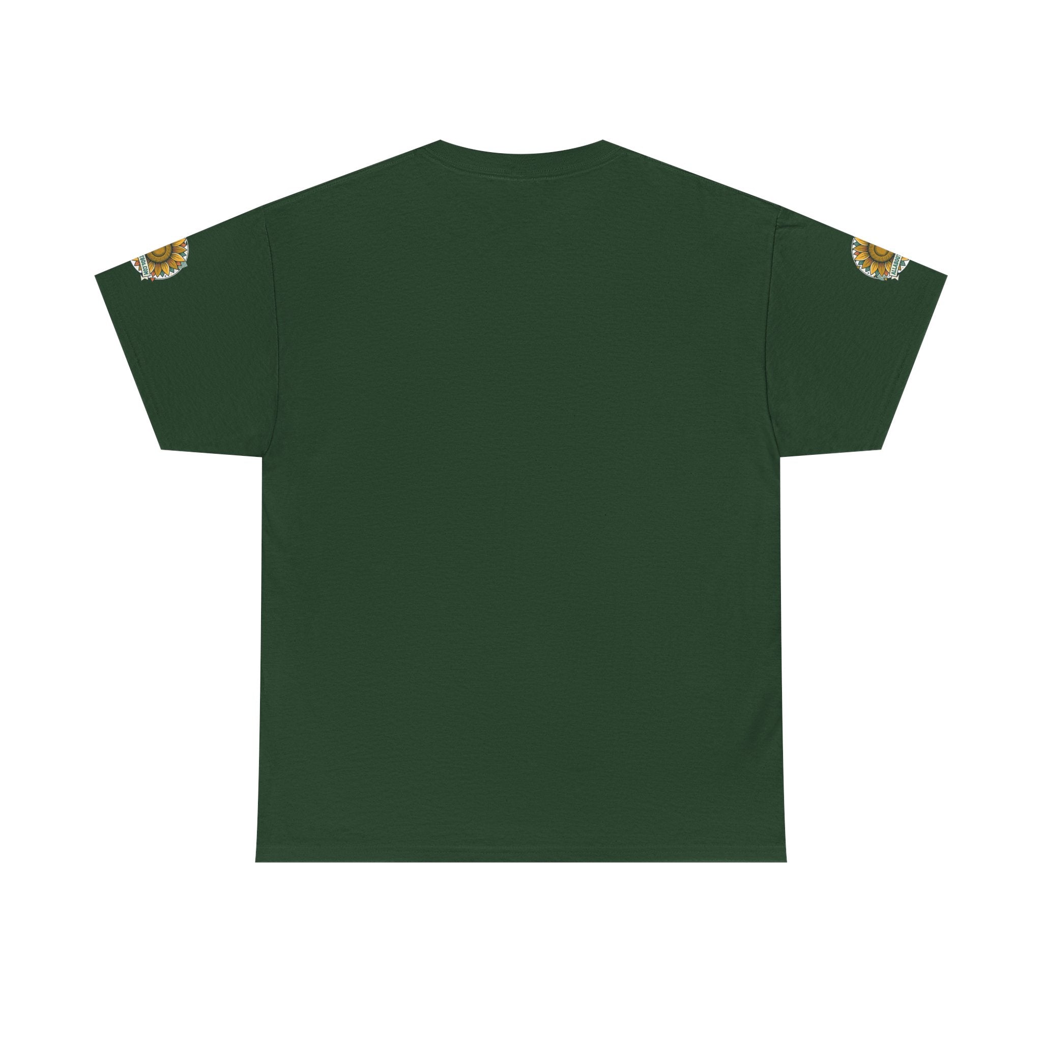 Sunflower Logo T-Shirt — AllAbout80s.com Vintage Floral Tee