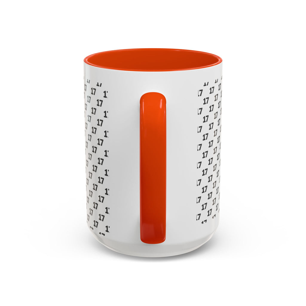 Minimalist Number Pattern Coffee Mug (11oz & 15oz)