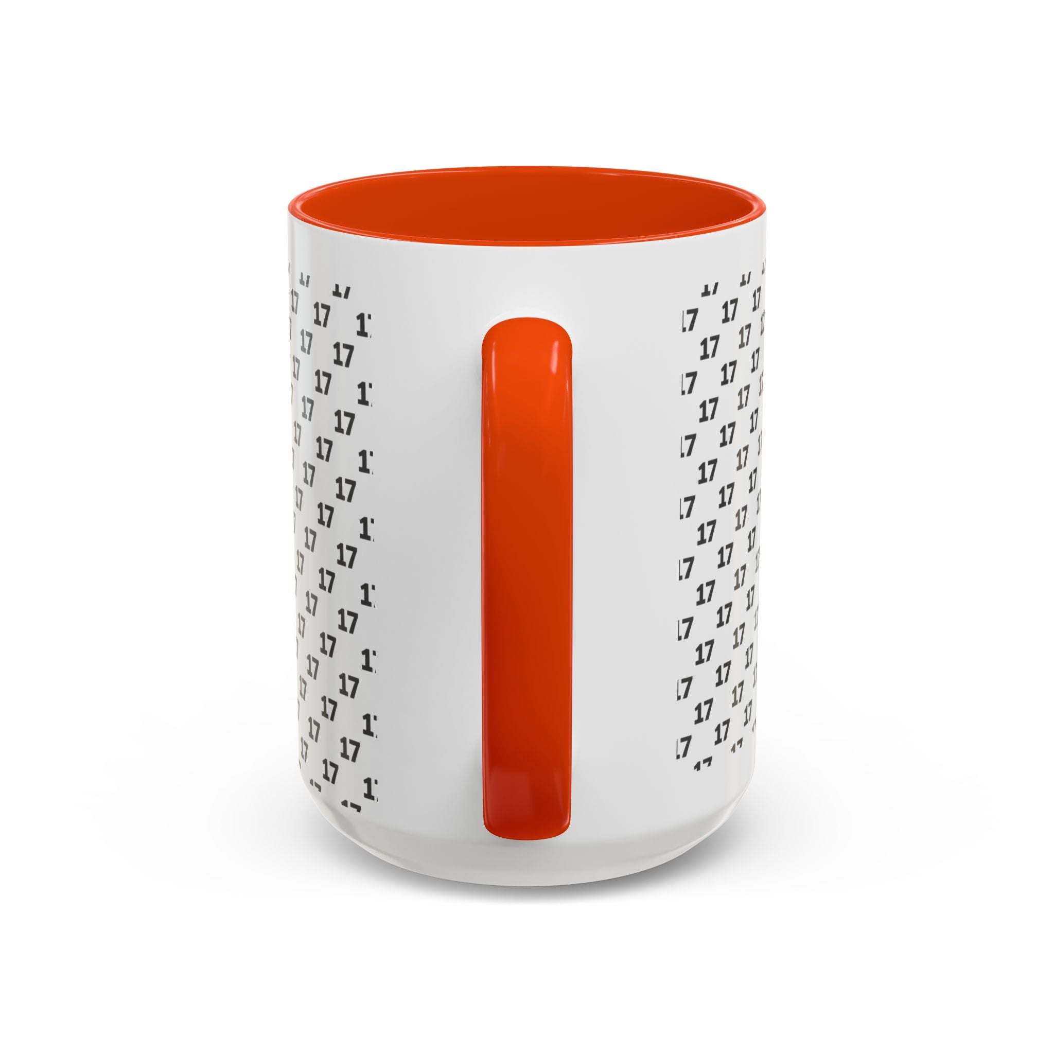 Minimalist Number Pattern Coffee Mug (11oz & 15oz)