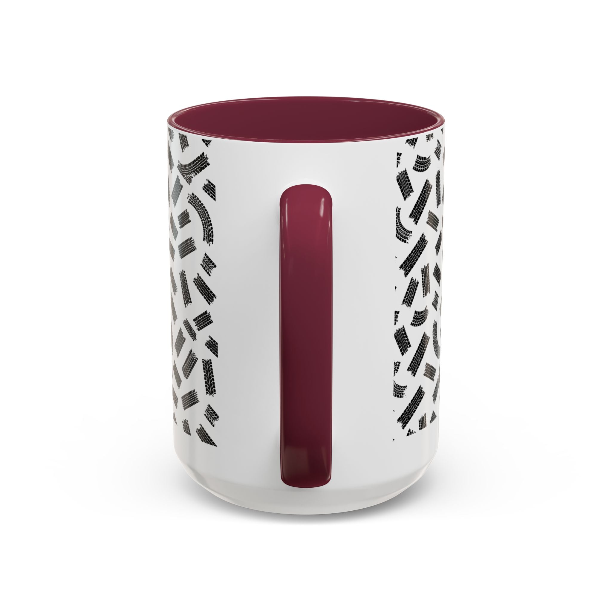 Witch Motorcycle Mug — Red-Haired Biker Witch Ceramic Coffee Cup