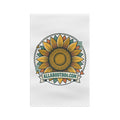 Sunflower Logo Tea Towel — AllAbout80s.com Microfiber Kitchen Towel