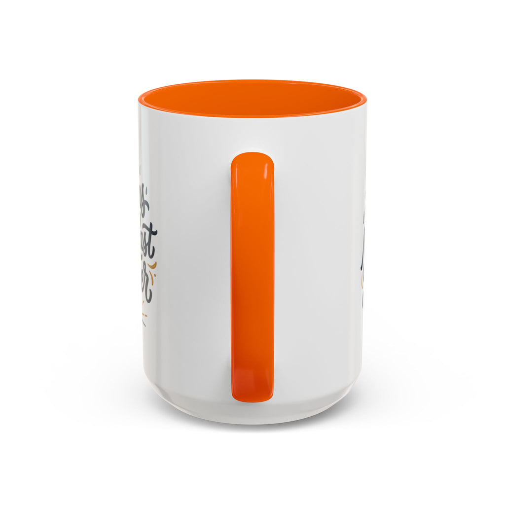 Accent Coffee Mug — 'Storms Never Last Forever' Inspirational Ceramic Coffee Cup (11/15oz)