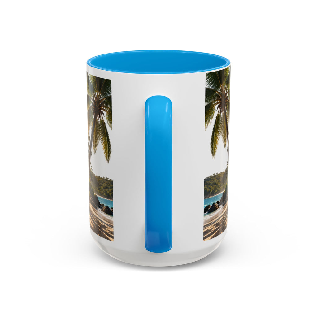 Live Your Dreams Palm Tree Mug