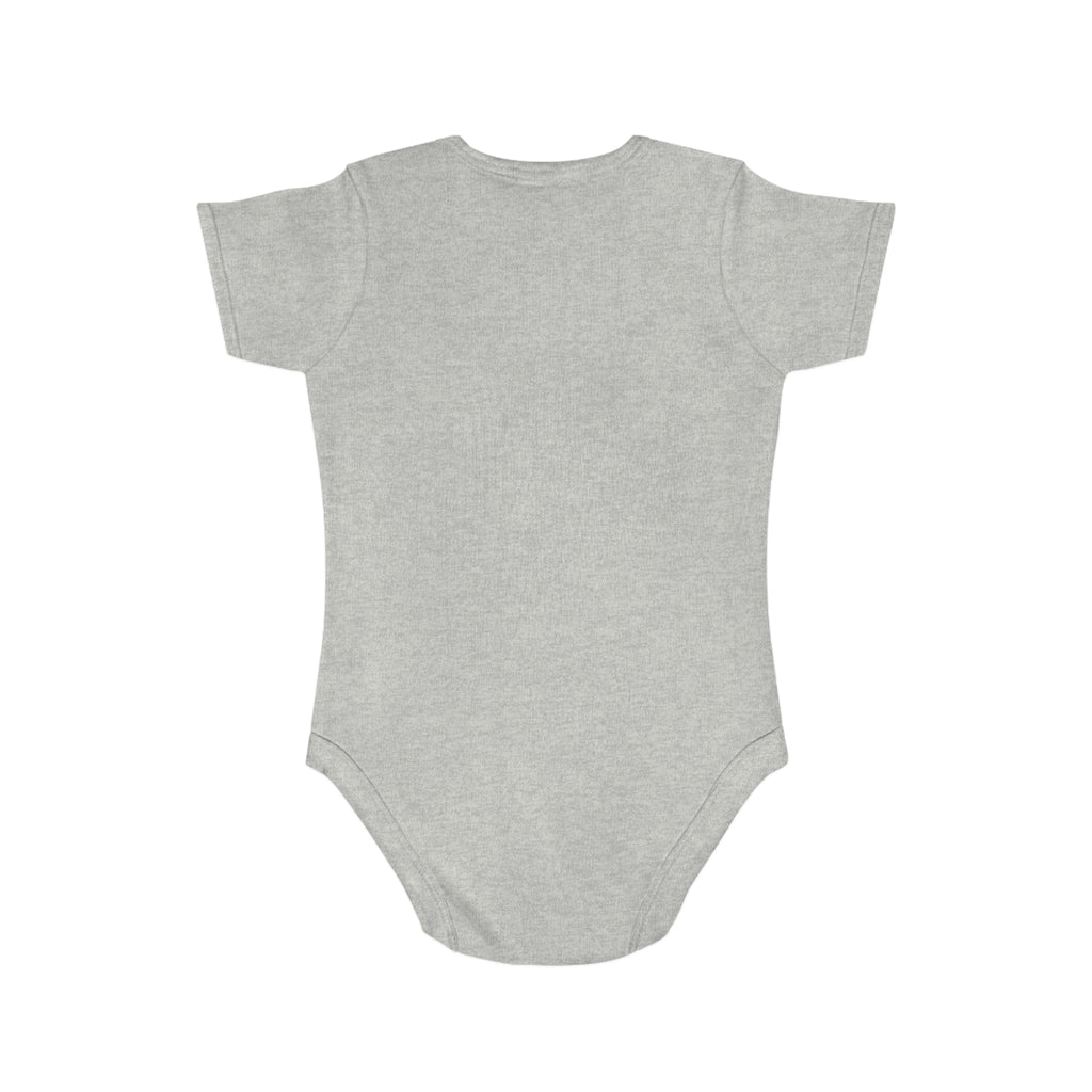 Baby Bodysuit — Rainbow Unicorn "All About 80s" Infant Onesie