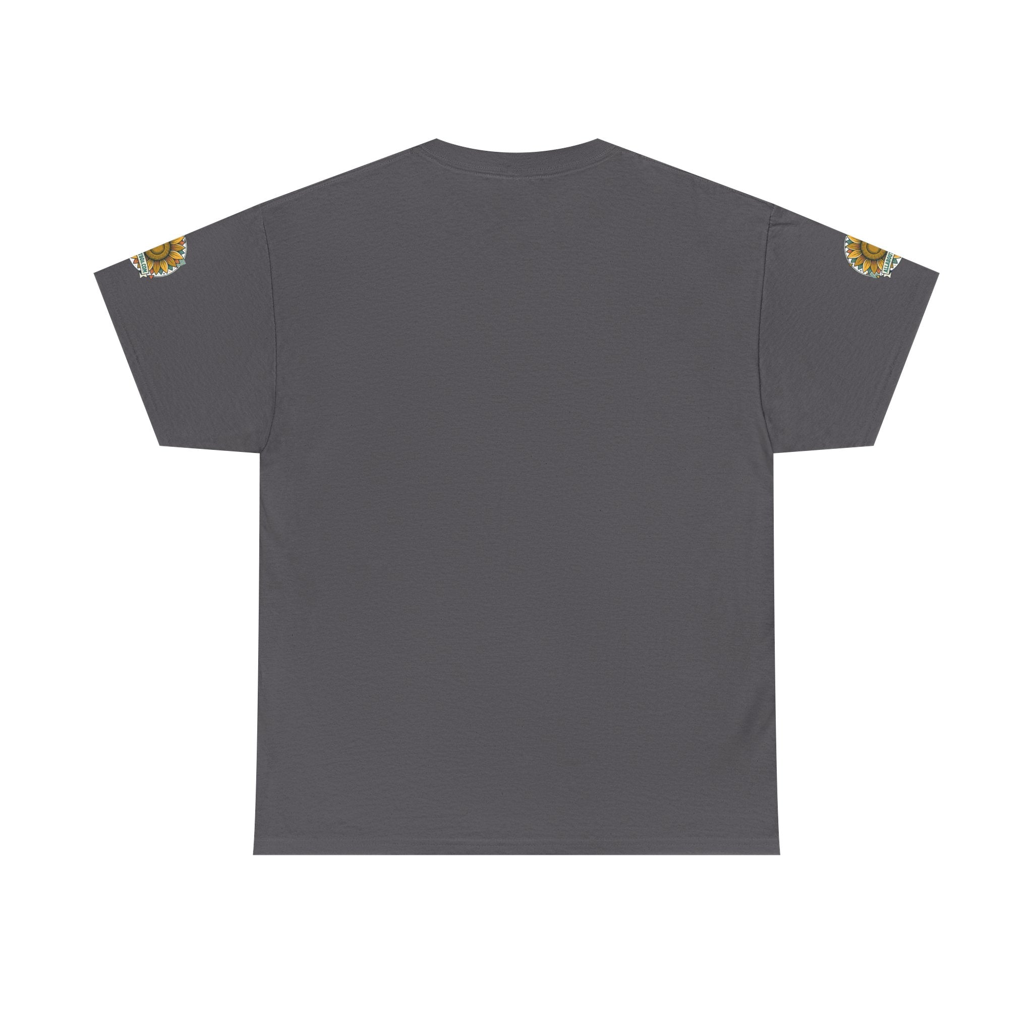 Sunflower Logo T-Shirt — AllAbout80s.com Vintage Floral Tee