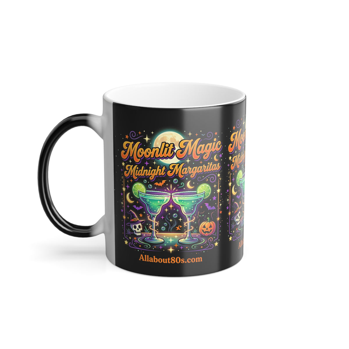 Color-Changing Mug — "Moonlit Magic Midnight Margaritas" 11oz