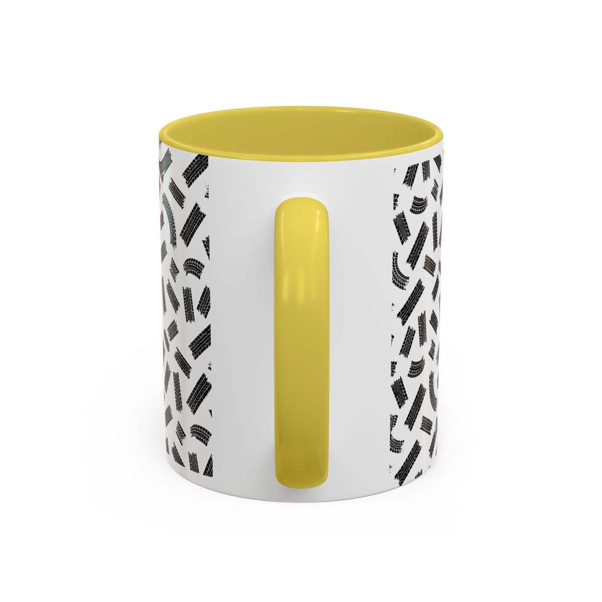 Witch Biker Motorcycle Mug — Retro 80s Neon Witch on Bike Coffee Cup (11oz/15oz)