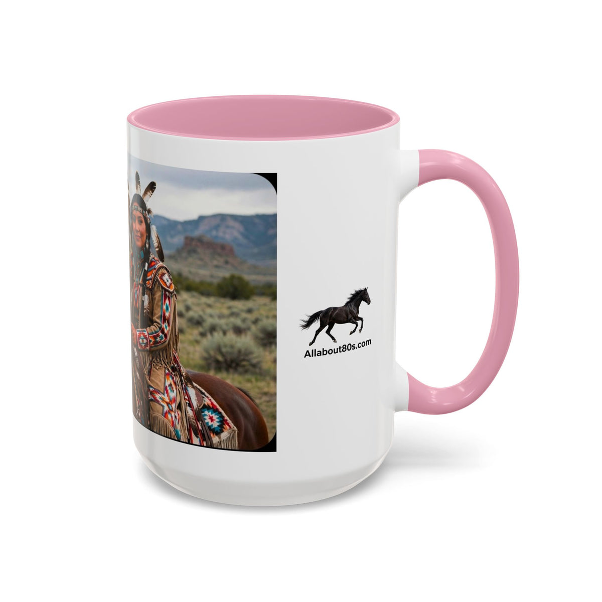 Native American Couple Photo Coffee Mug (11oz/15oz)