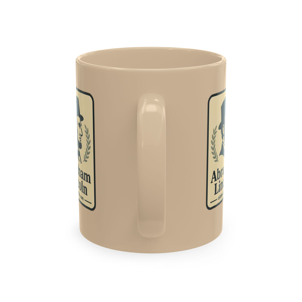 Abraham Lincoln Ceramic Mug – Vintage Portrait Political History Coffee Cup
