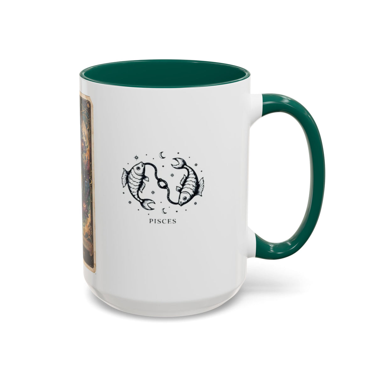 Pisces Zodiac Mug – Artistic Pisces Fish Coffee Cup (11oz & 15oz)
