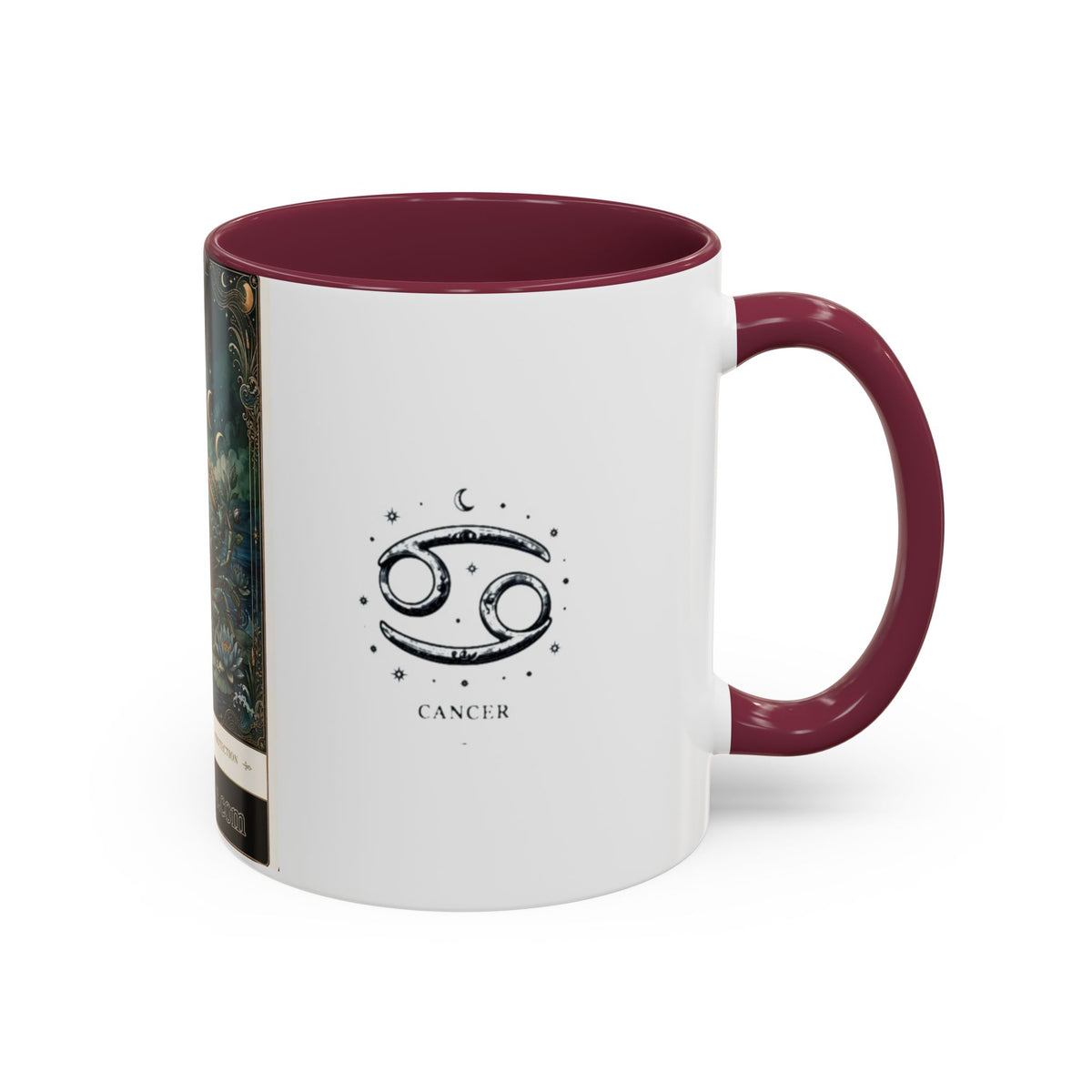 Cancer Zodiac Mug — Minimal Astrological Coffee Cup (11oz/15oz)