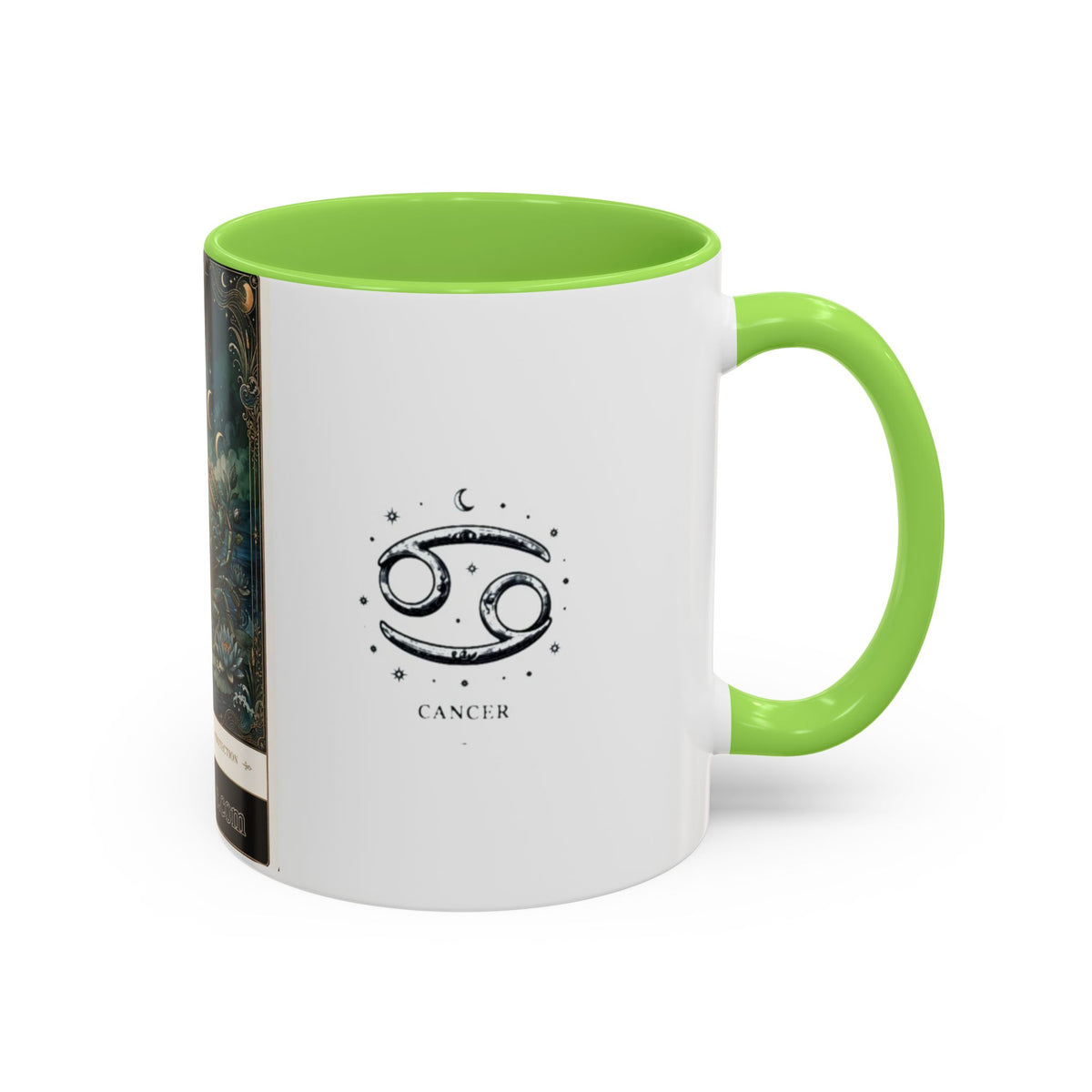 Cancer Zodiac Mug — Minimal Astrological Coffee Cup (11oz/15oz)