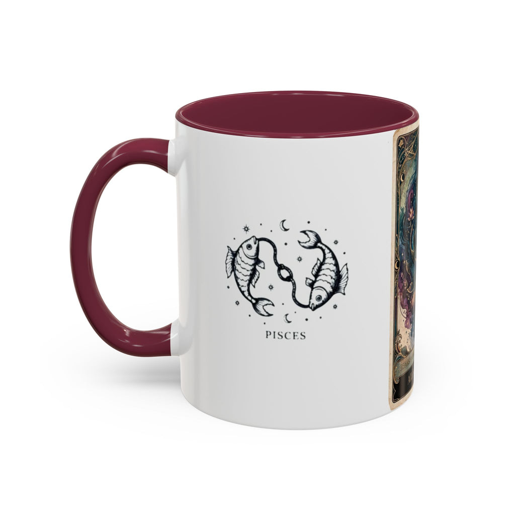 Pisces Zodiac Mug – Artistic Pisces Fish Coffee Cup (11oz & 15oz)