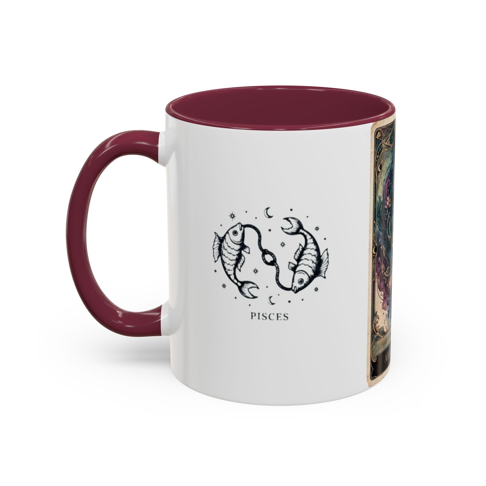 Pisces Zodiac Mug – Artistic Pisces Fish Coffee Cup (11oz & 15oz)