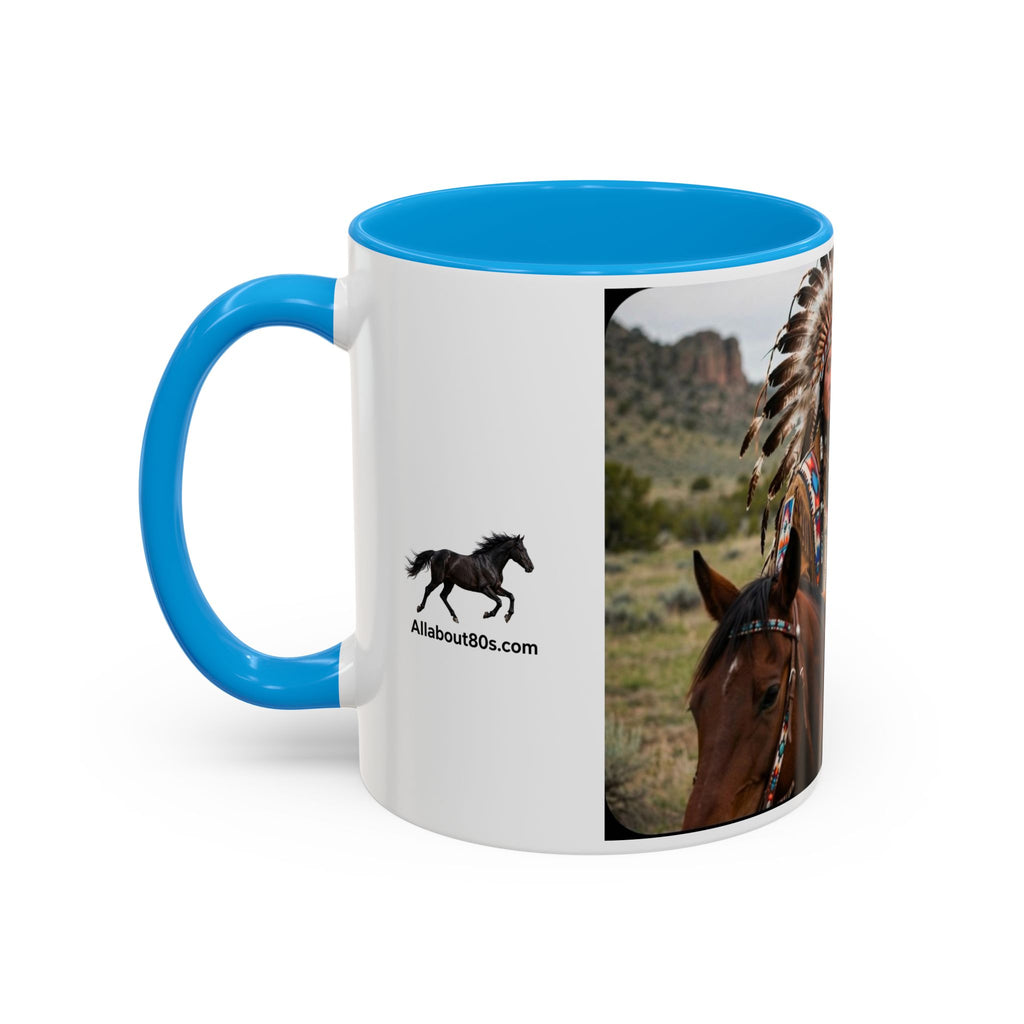 Native American Couple Photo Coffee Mug (11oz/15oz)