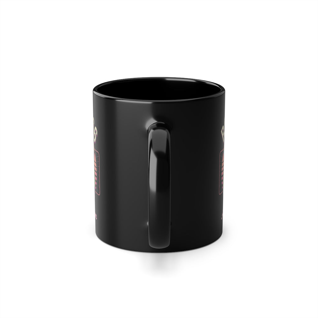 Route 66 Black Coffee Mug — Vintage Road Trip 11oz Ceramic Coffee Cup