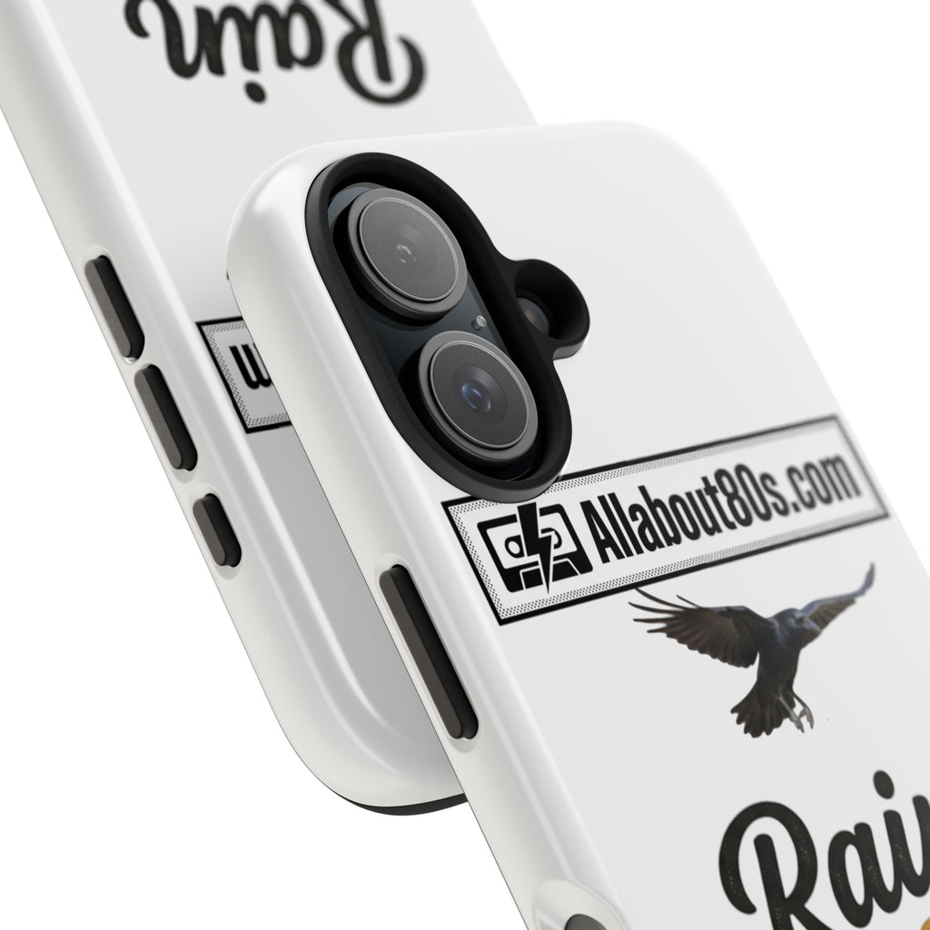 Tough Phone Case — "Rain Fades. Memories Don't" Raven Phone Cover, Protective iPhone Case
