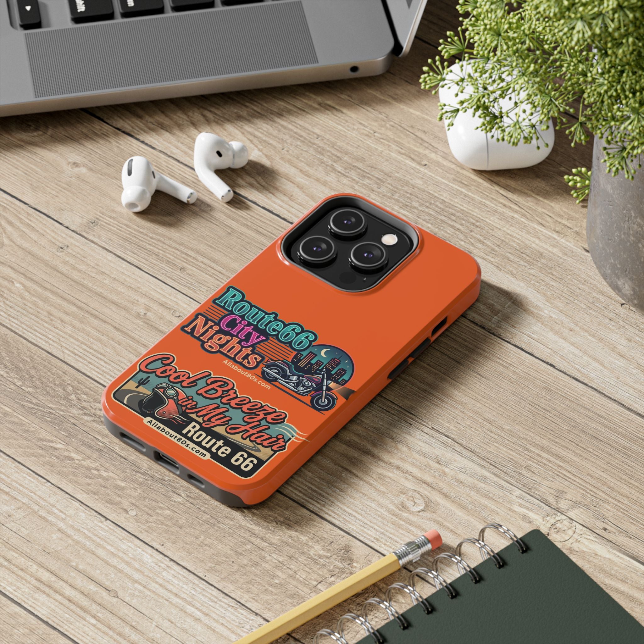 Route 66 'Cool Breeze in My Hair' Tough Phone Case