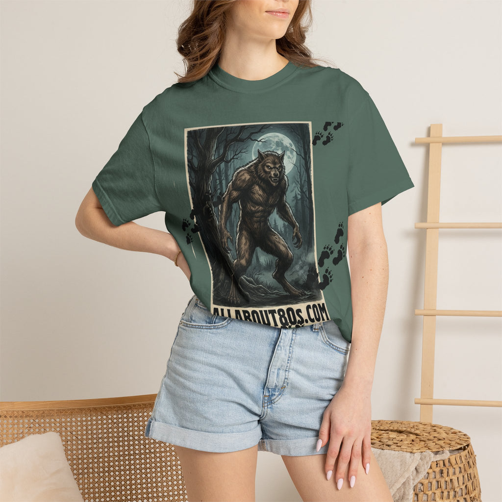 Werewolf Graphic T-Shirt — AllAbout80s.com Retro Horror Tee