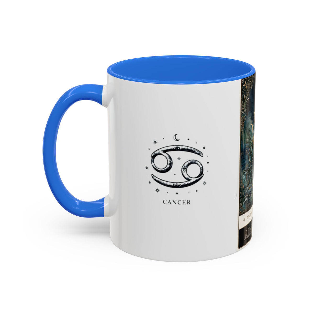 Cancer Zodiac Mug — Minimal Astrological Coffee Cup (11oz/15oz)