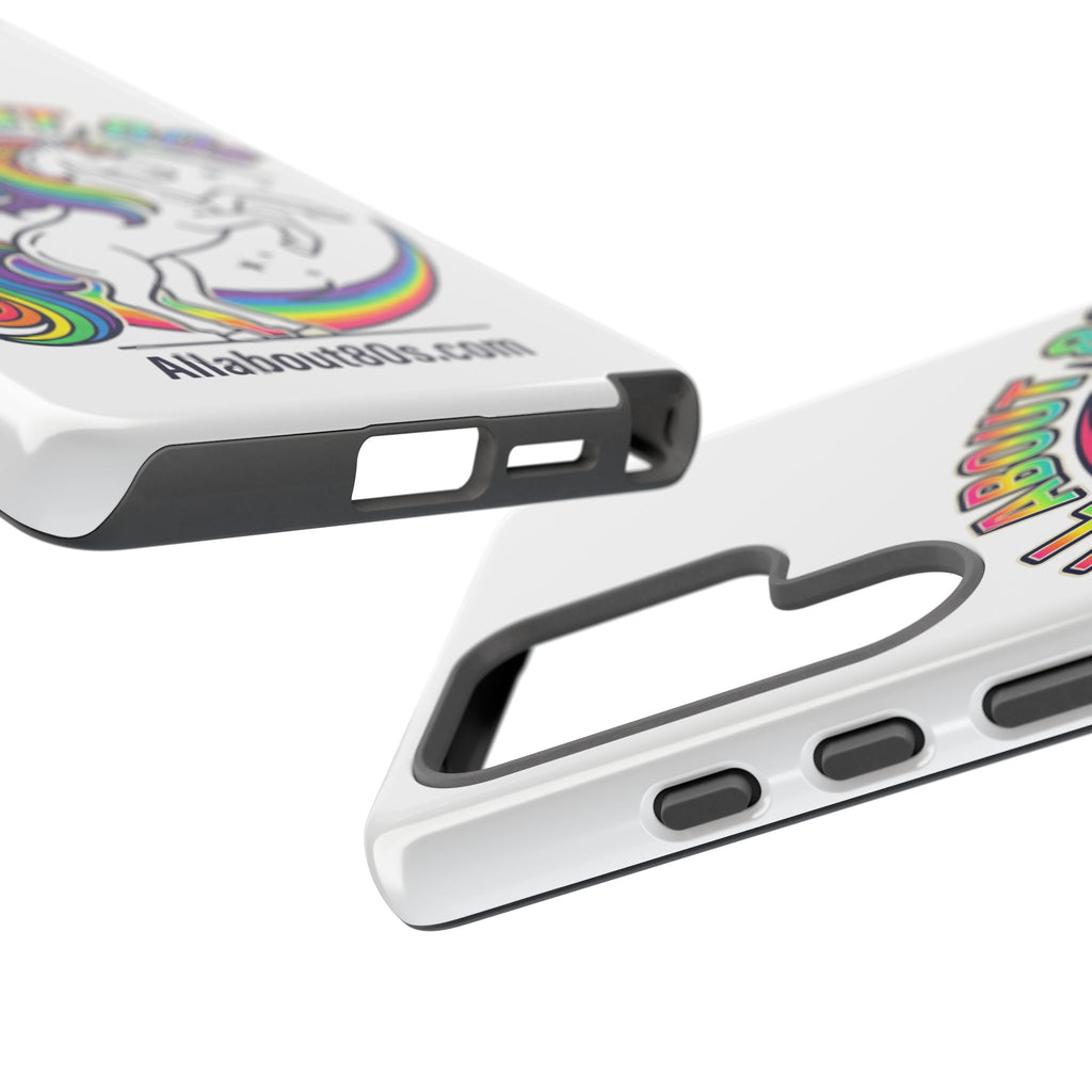 All About 80s Rainbow Unicorn Phone Case
