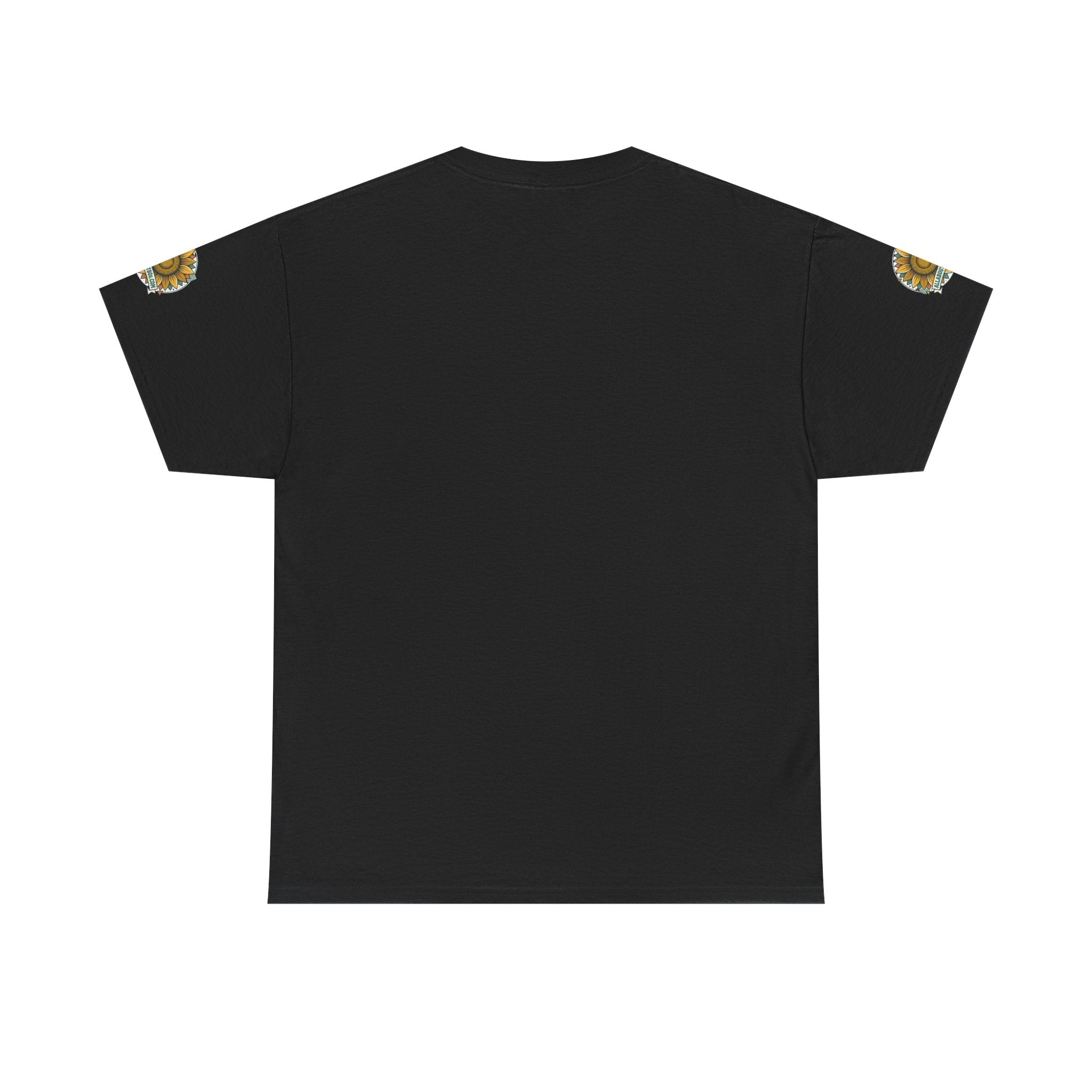 Sunflower Logo T-Shirt — AllAbout80s.com Vintage Floral Tee