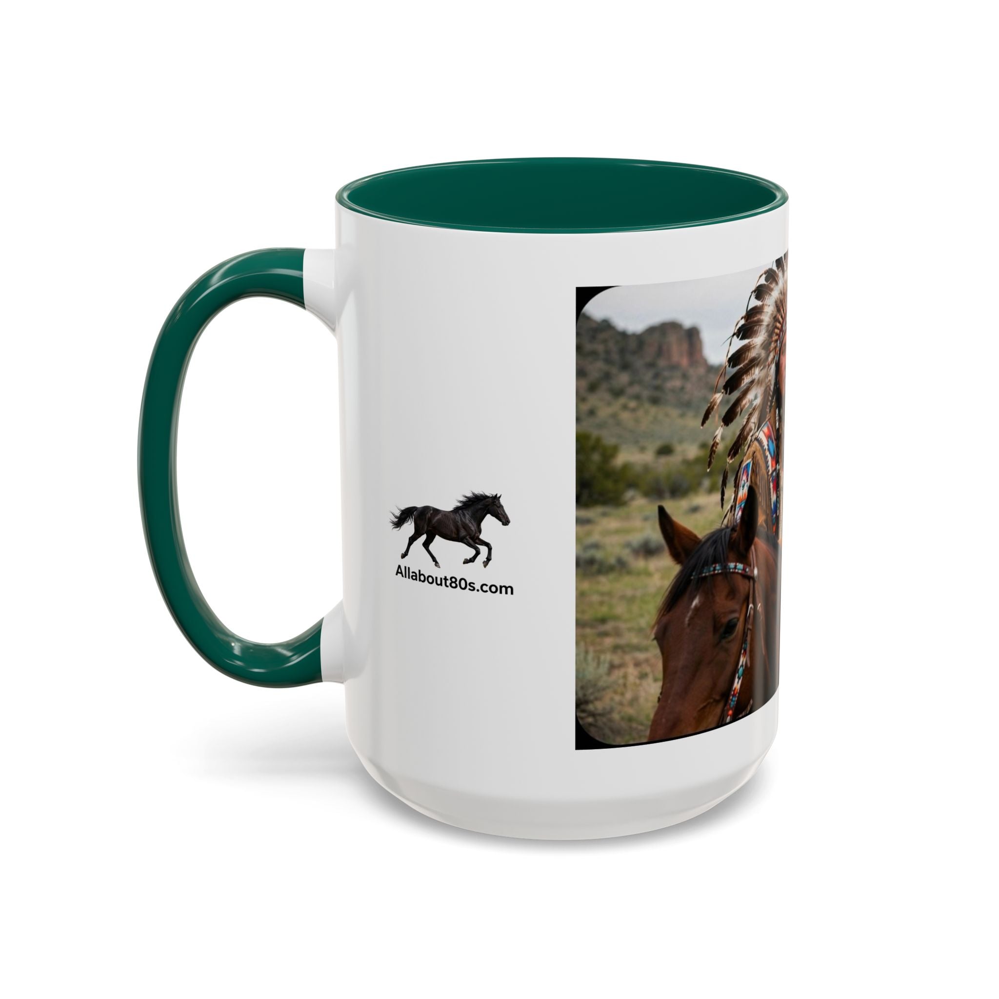 Native American Couple Photo Coffee Mug (11oz/15oz)