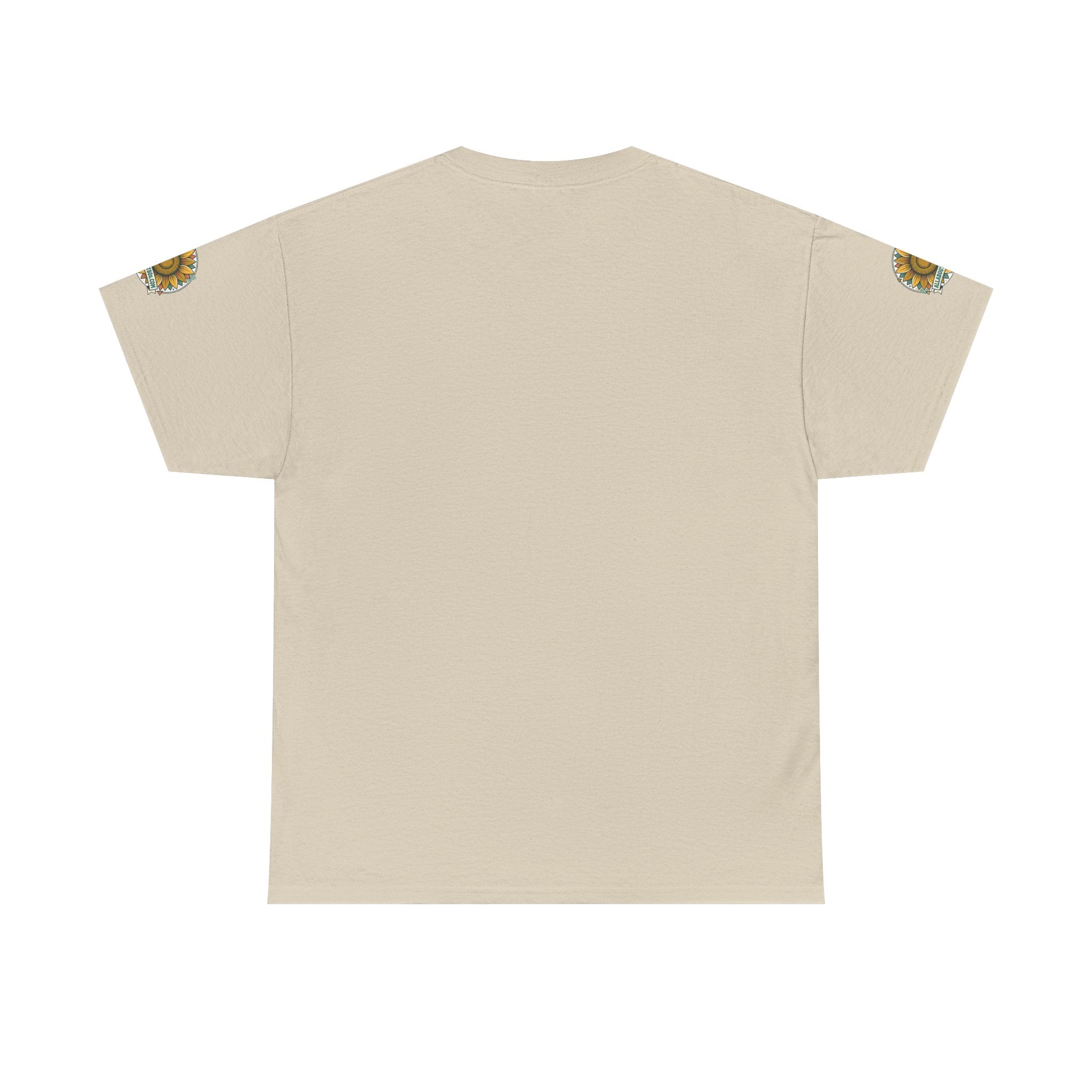 Sunflower Logo T-Shirt — AllAbout80s.com Vintage Floral Tee