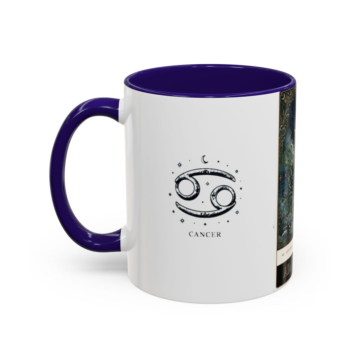 Cancer Zodiac Mug — Minimal Astrological Coffee Cup (11oz/15oz)