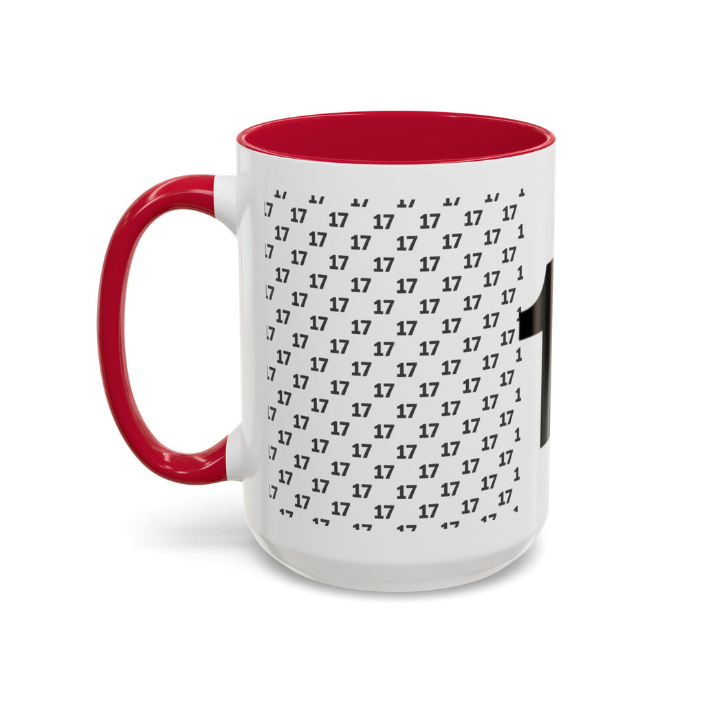 Minimalist Number Pattern Coffee Mug (11oz & 15oz)