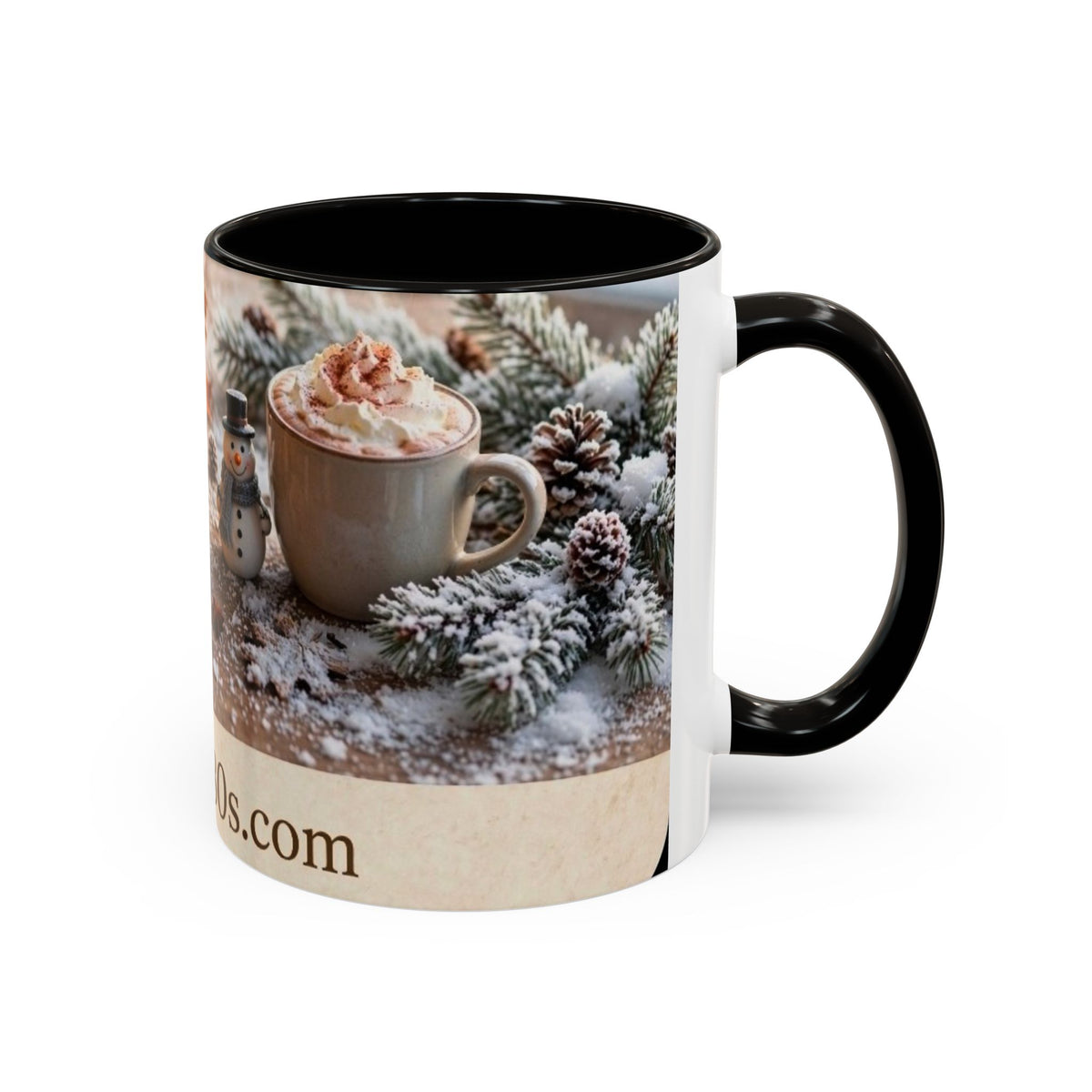 AllAbout80s Seasonal Coffee Mug (11oz/15oz) — Autumn & Winter Cozy Hot Cocoa Design