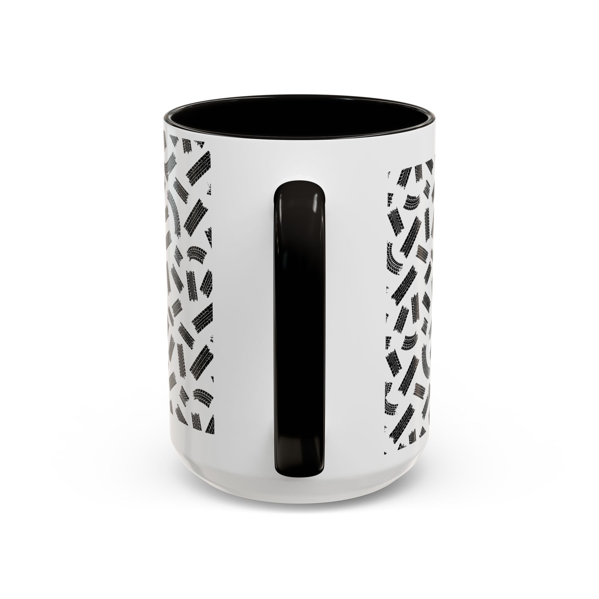 Witch Biker Motorcycle Mug — Retro 80s Neon Witch on Bike Coffee Cup (11oz/15oz)