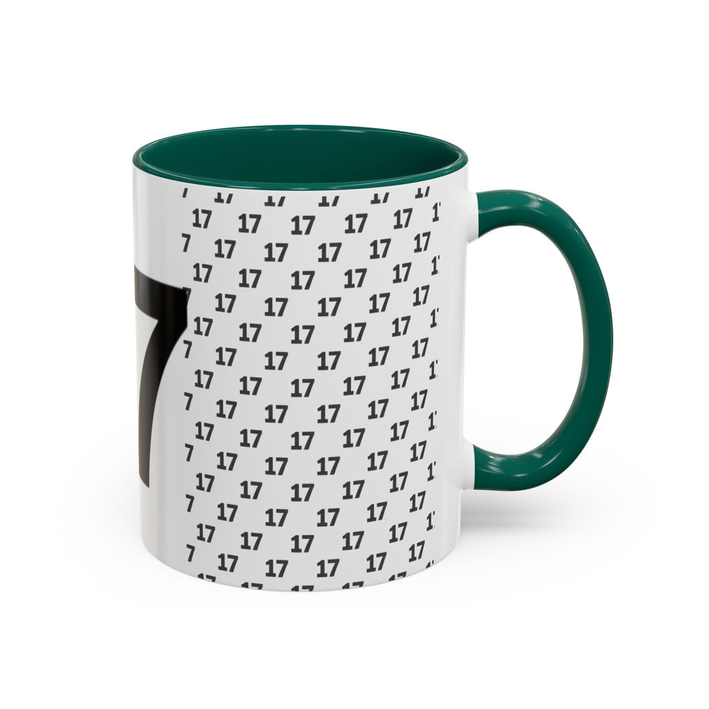 Minimalist Number Pattern Coffee Mug (11oz & 15oz)