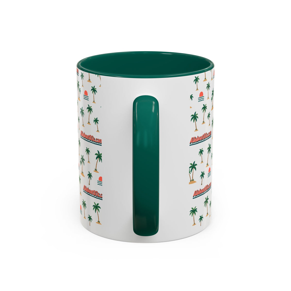 Live Your Dreams Tropical Sunset Mug