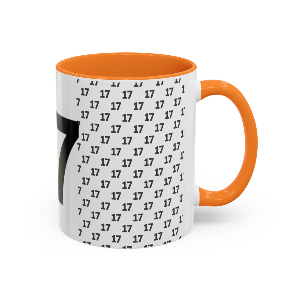 Minimalist Number Pattern Coffee Mug (11oz & 15oz)