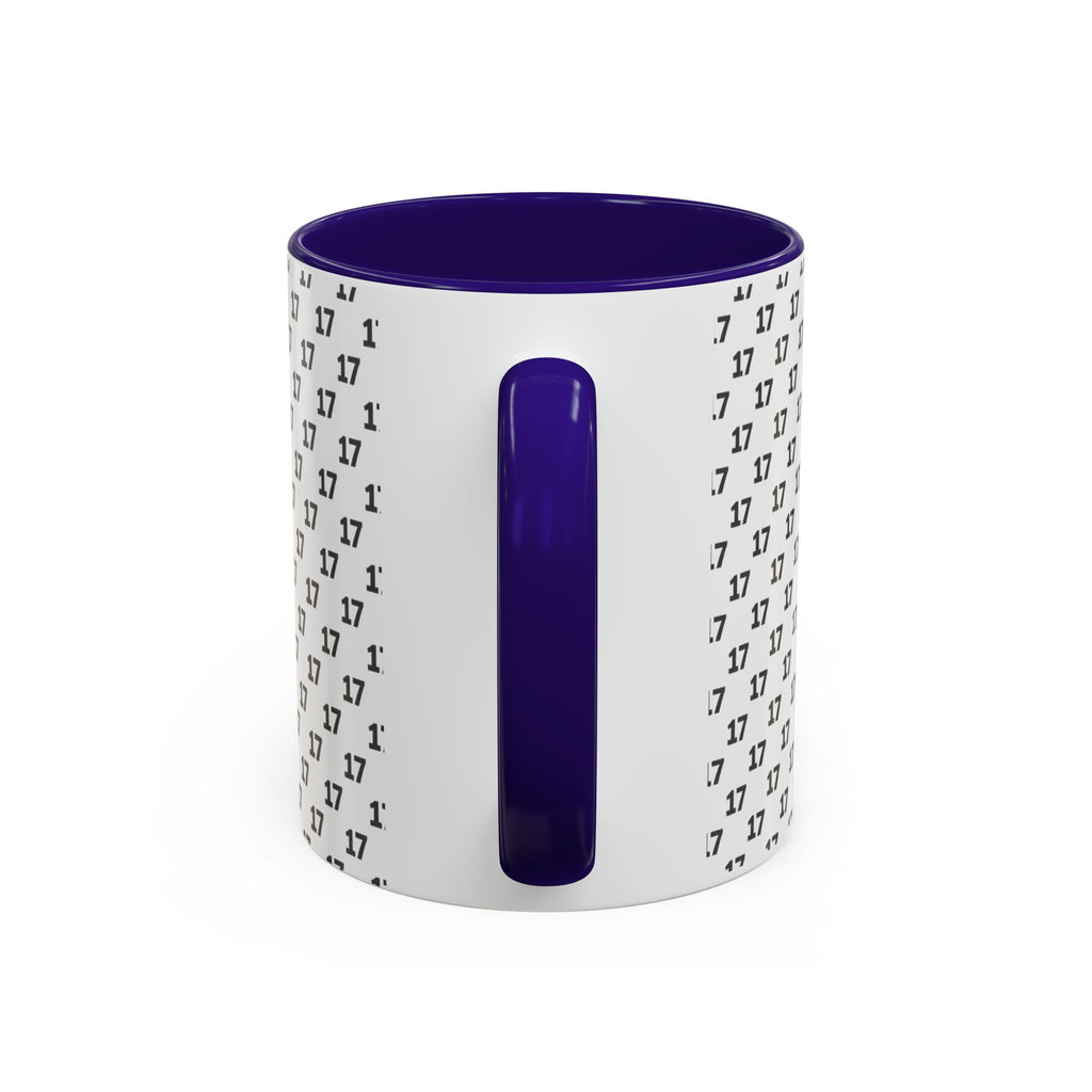 Minimalist Number Pattern Coffee Mug (11oz & 15oz)
