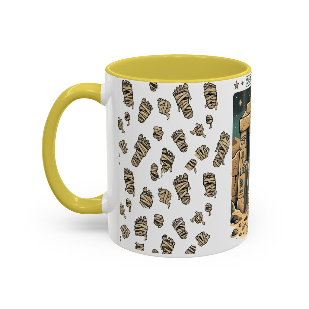 Mummy Mug – Cute Cartoon Egyptian Mummy Coffee Cup (11oz & 15oz)