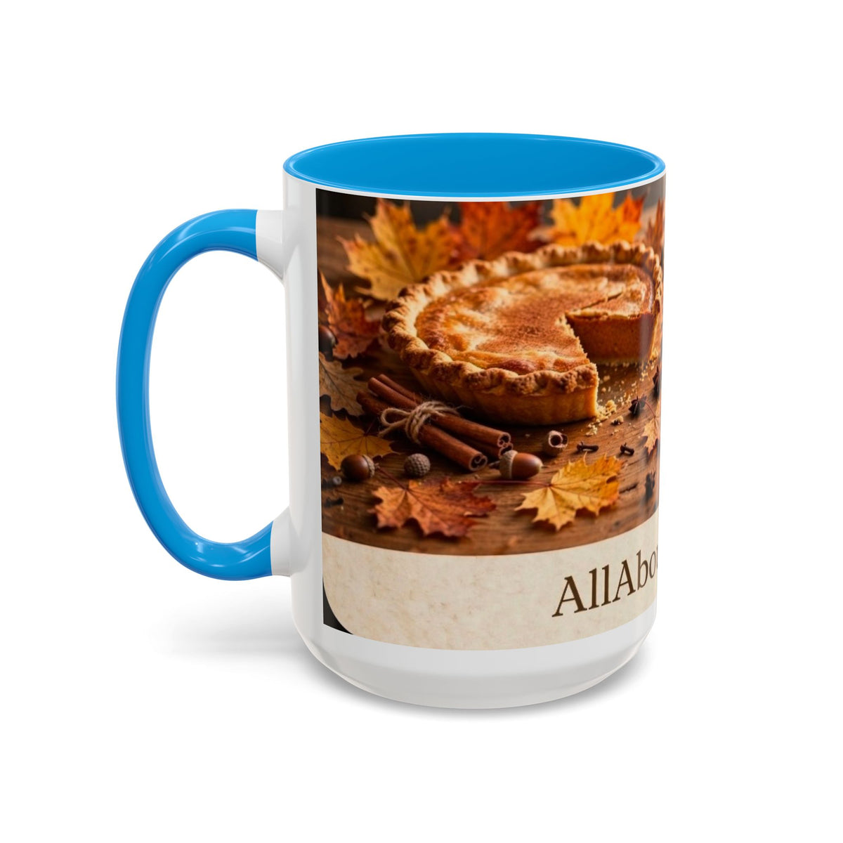 AllAbout80s Seasonal Coffee Mug (11oz/15oz) — Autumn & Winter Cozy Hot Cocoa Design