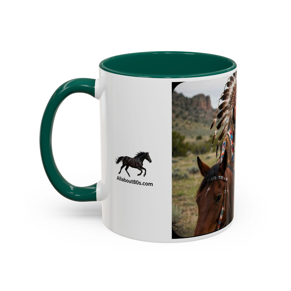 Native American Couple Photo Coffee Mug (11oz/15oz)