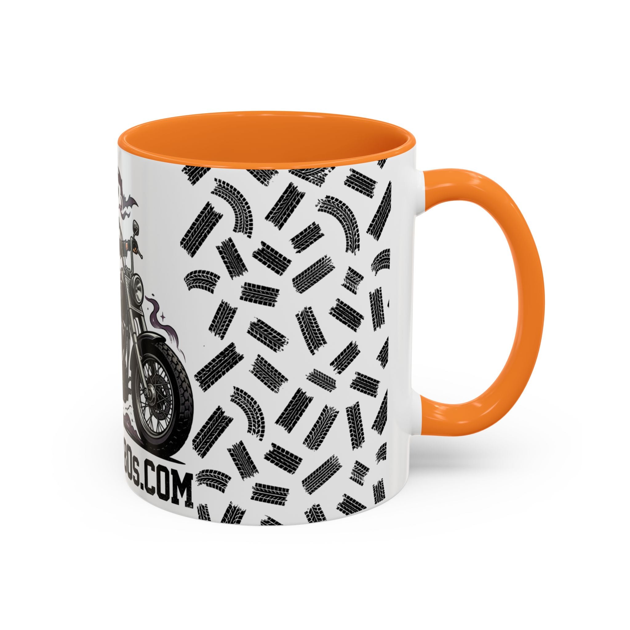 Witch Biker Mug – Motorcycle Witch Coffee Cup (11oz/15oz)