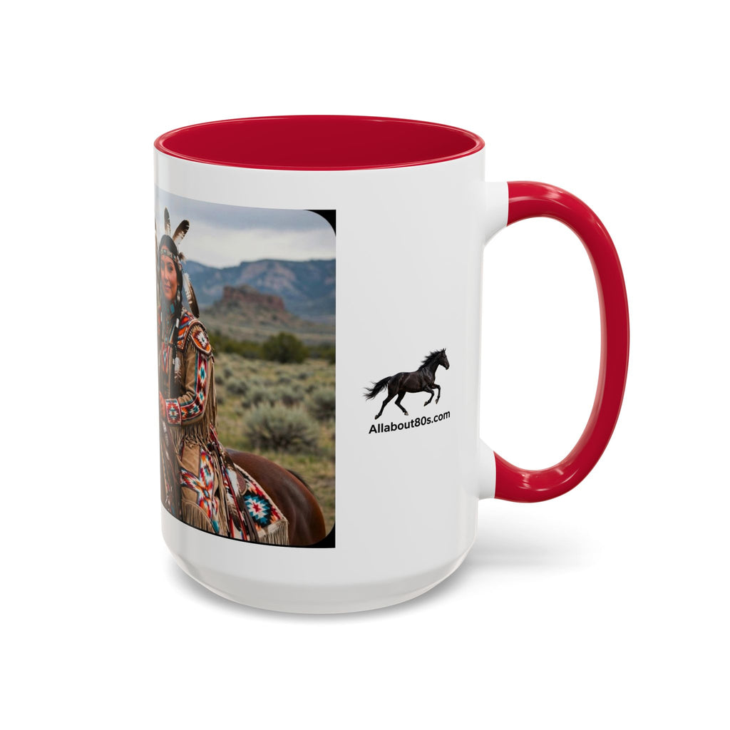 Native American Couple Photo Coffee Mug (11oz/15oz)
