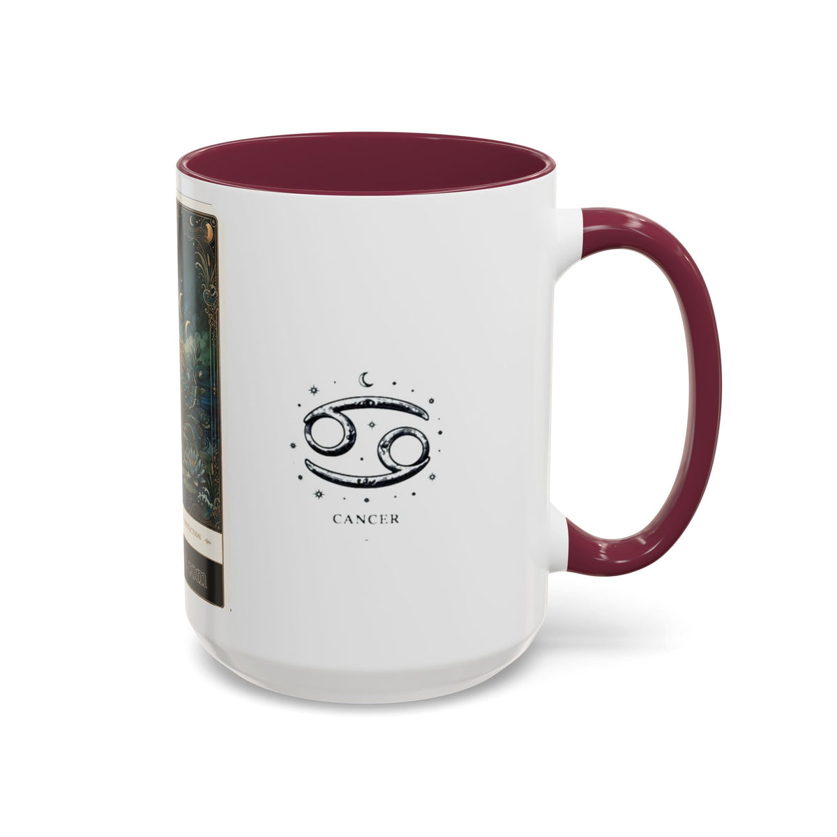 Cancer Zodiac Mug — Minimal Astrological Coffee Cup (11oz/15oz)