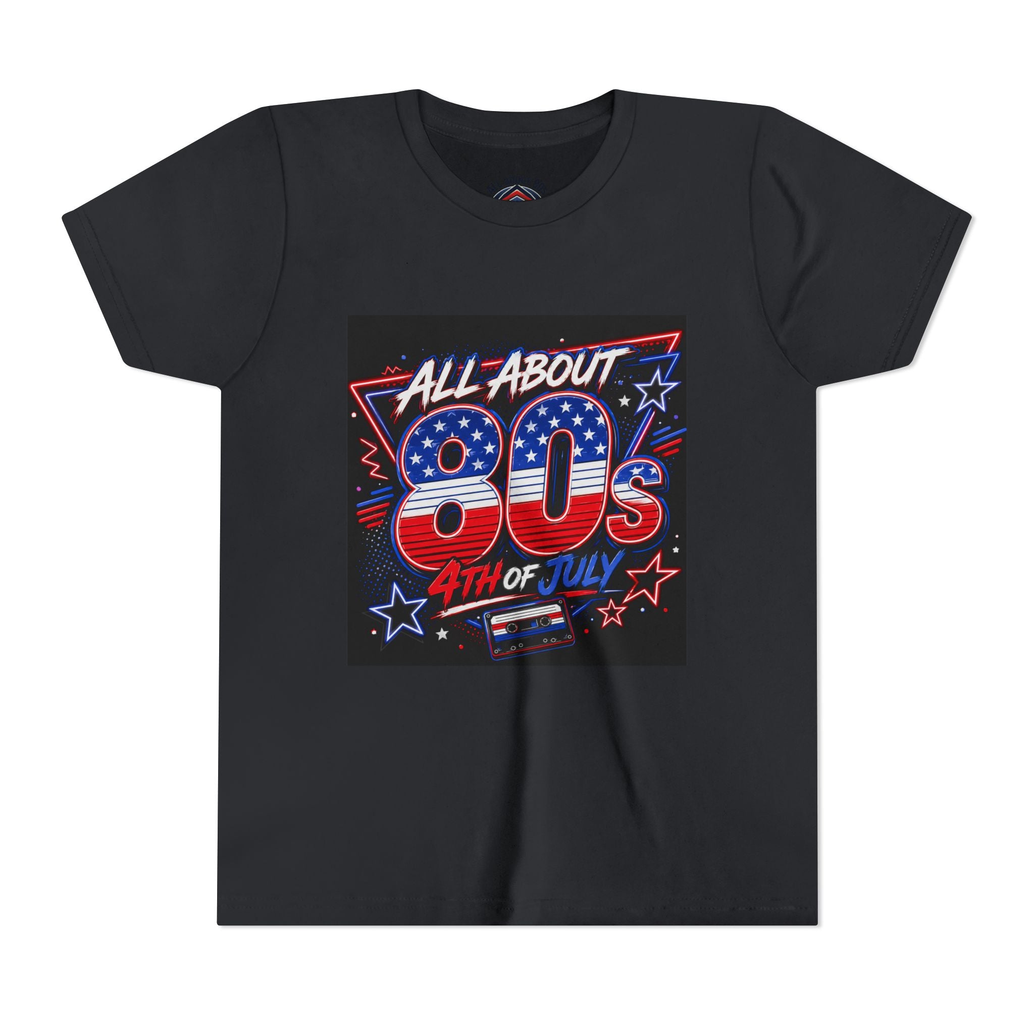 All About 80s 4th of July Youth Tee