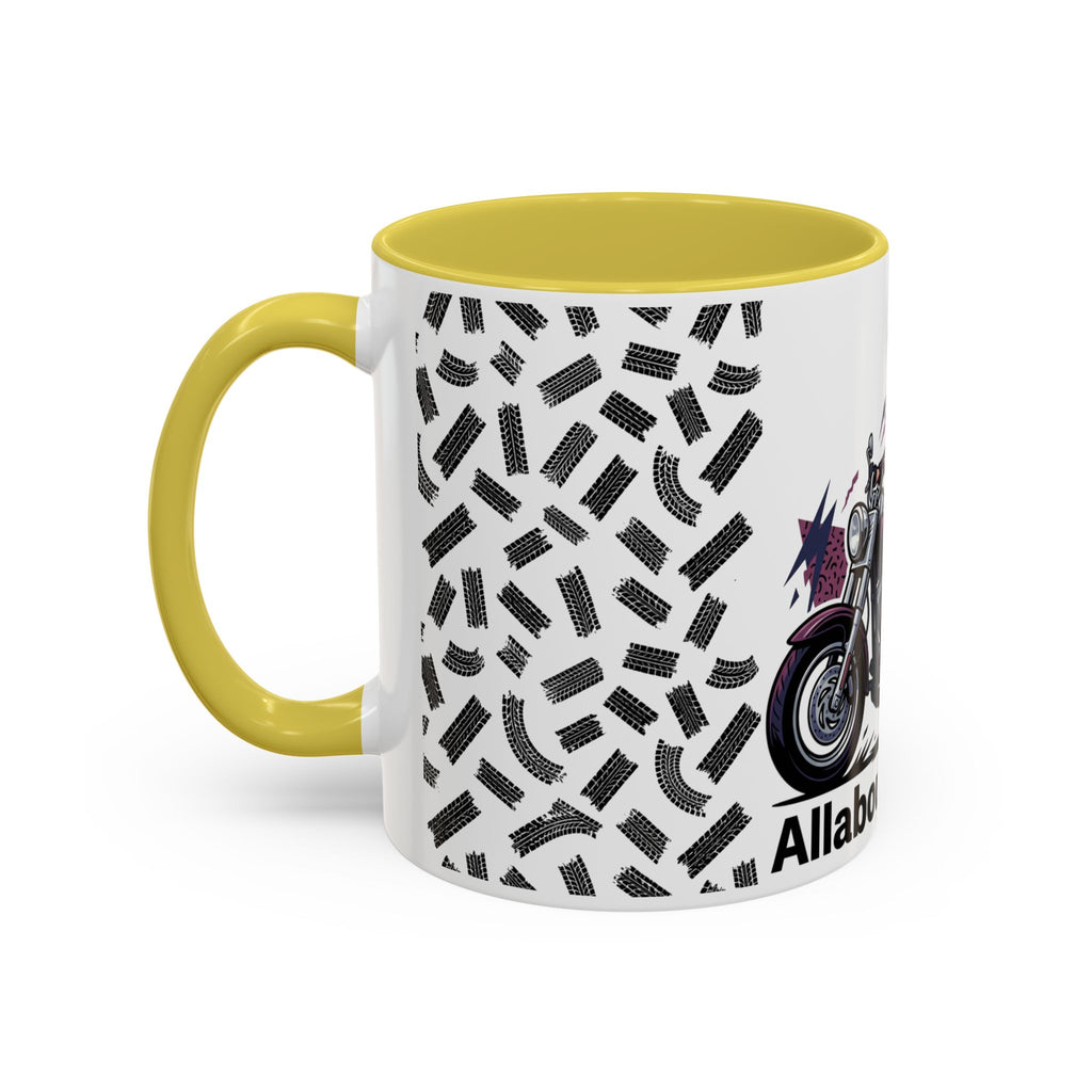 Witch Rider Coffee Mug — Halloween Motorcycle Witch 11oz/15oz