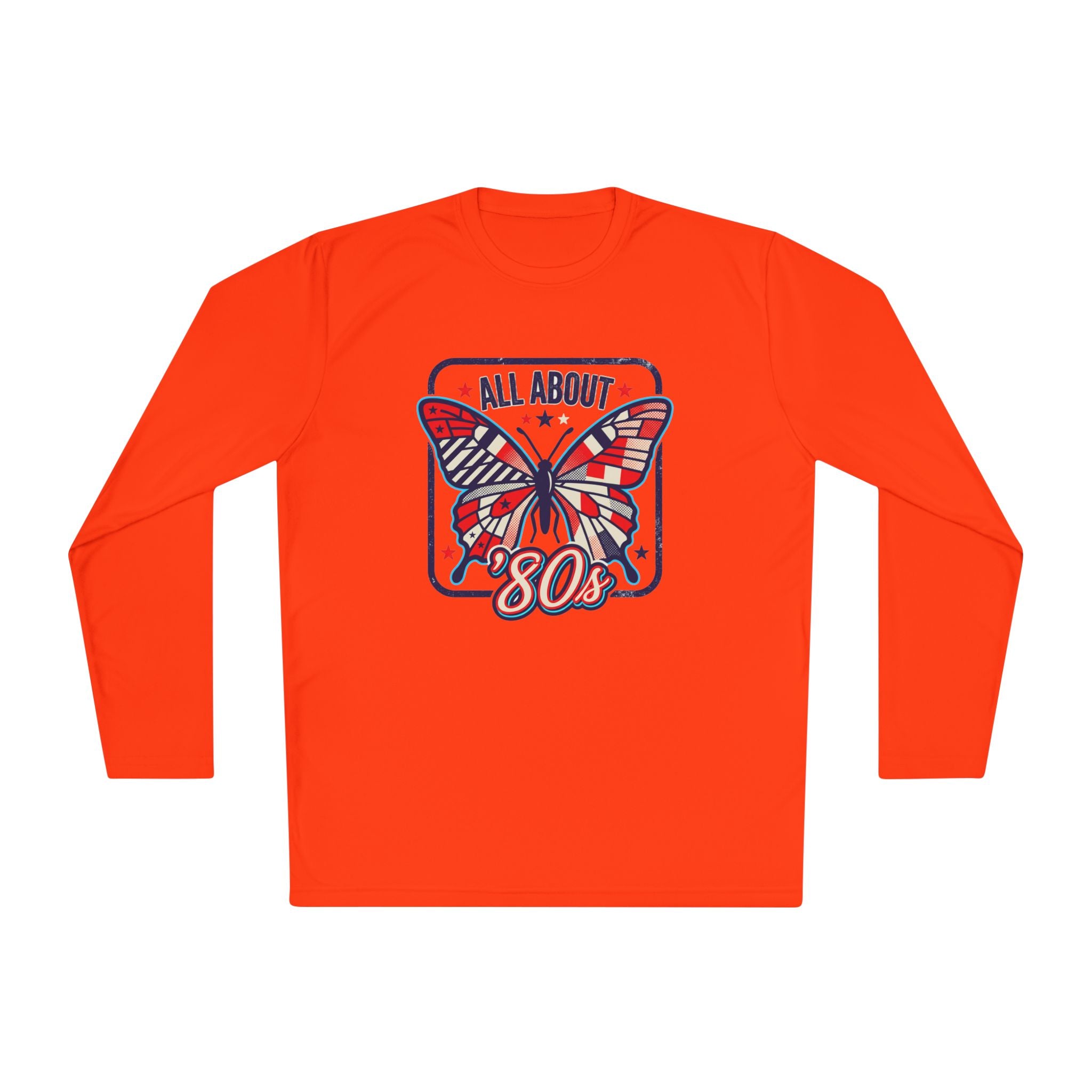 All About '80s Butterfly Long Sleeve Tee