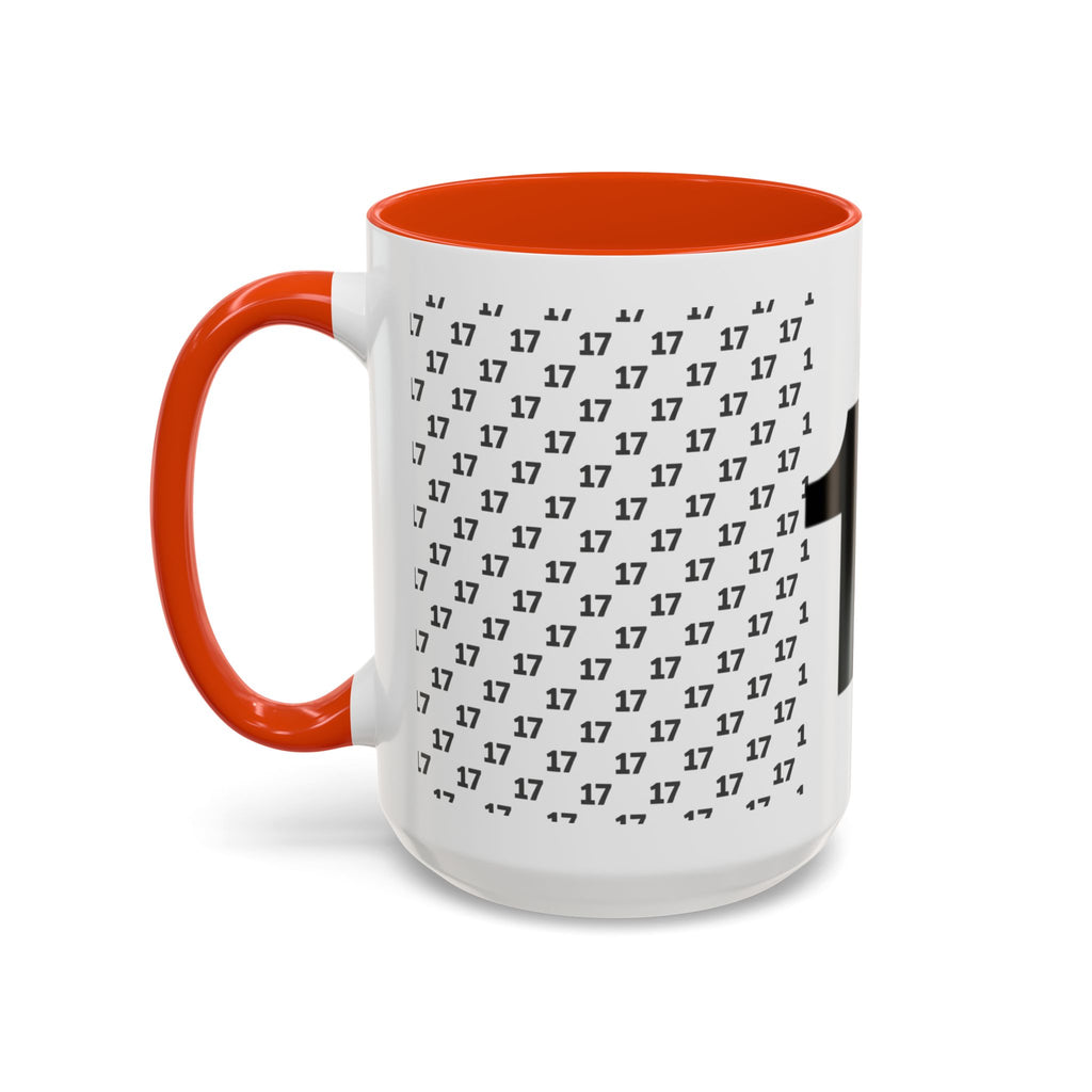 Minimalist Number Pattern Coffee Mug (11oz & 15oz)