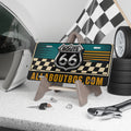 Route 66 Retro Vanity Plate — AllAbout80s.com License Tag