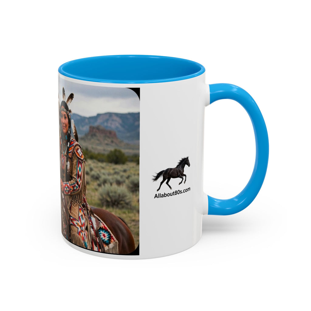 Native American Couple Photo Coffee Mug (11oz/15oz)