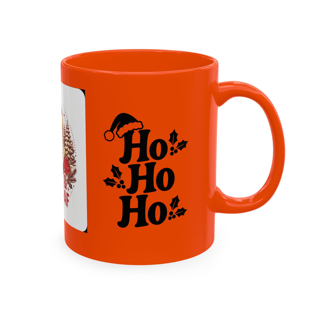 Merry & Bright AF Christmas Santa Ceramic Mug