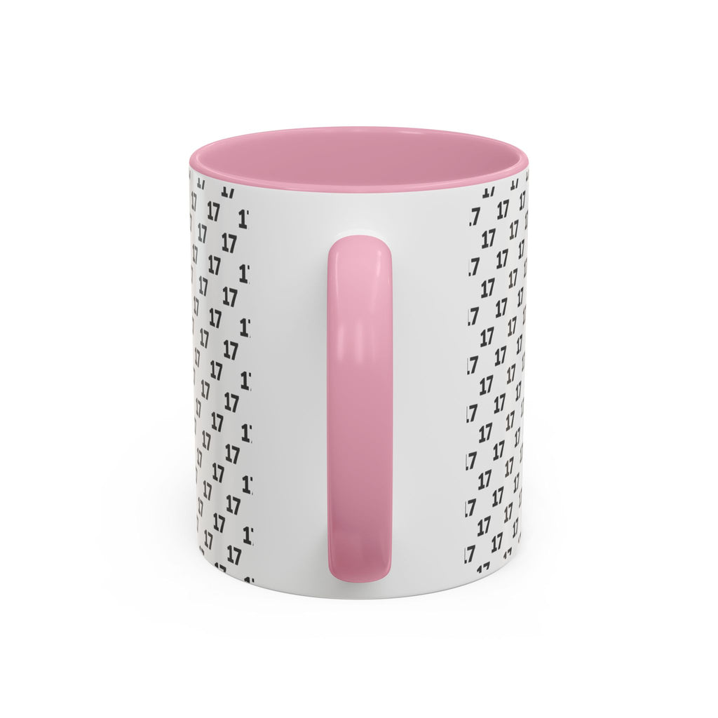 Minimalist Number Pattern Coffee Mug (11oz & 15oz)